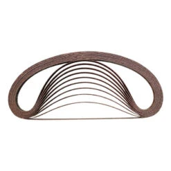 Bandes Abrasives 9x533 Mm Rouge Multimateriaux Grain 40 (10 Pcs) - MAKITA A-34447