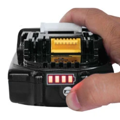 Batterie Pour Outil Sans Fil 18V Li-Ion LXT 2,0 Ah Avec Indicateur De Charge - MAKITA BL1820B -Meilleur Outillage Magasin batterie 18v 3ah makita bl1820b 2