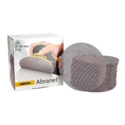 Boîte De Disques ABRANET Ø150 Mm Grip Grain 120 (50 Pcs) - MIRKA 5424105012 7 Boîte De Disques ABRANET Ø150 Mm Grip Grain 120 (50 Pcs) - MIRKA 5424105012 -Meilleur Outillage Magasin boite de disques abranet o150 mm grain 120 mirka 5424105012 2