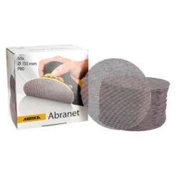 Boîte De Disques ABRANET Ø150 Mm Grip Grain 80 (50 Pcs) - MIRKA 5424105080 -Meilleur Outillage Magasin boite de disques abranet o150 mm grain 80 mirka 5424105080 3