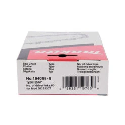 Chaîne D'élagage Type 466 Pour Guide De 25 Cm Sur Tronçonneuse - MAKITA 194098-8 -Meilleur Outillage Magasin chaine 25 cm pour tronconneuse type 466 makita 194098 8 3