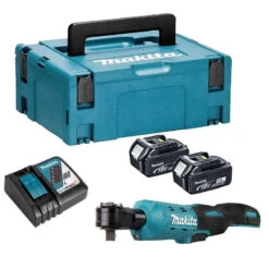 Clé à Cliquet 18 V Li-Ion 3/8" 1/4" 47,5 Nm (2x3,0 Ah) En MAKPAC - MAKITA DWR180RFJ