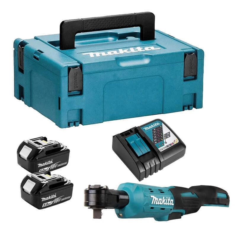 Clé à Cliquet 18 V Li-Ion 3/8" 1/4" 47,5 Nm (2x5,0 Ah) En MAKPAC - MAKITA DWR180RTJ 1 Clé à Cliquet 18 V Li-Ion 3/8" 1/4" 47,5 Nm (2x5,0 Ah) En MAKPAC - MAKITA DWR180RTJ