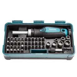 Clé à Cliquet Et Jeu D'embouts (47 Pcs) - MAKITA B-36170 -Meilleur Outillage Magasin cle a cliquet et embouts makita b 36170 2