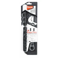 Clé à Molette Multifonction + 10 Douilles Multi-empreintes - MAKITA B-65458 -Meilleur Outillage Magasin cle a molette multifonction 10 douilles makita b 65458 2