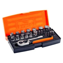 Coffret Premium De 25 Douilles 1/4" Et Embouts - BAHCO SL25