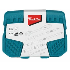 Coffret Clé à Cliquet 1/4'' De 34 Pièces - MAKITA B-65567 6 Coffret Clé à Cliquet 1/4'' De 34 Pièces - MAKITA B-65567 -Meilleur Outillage Magasin coffret cle a cliquet 14 makita b 65567 2