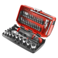 Coffret De 38 Pieces Douilles Et Embouts 1/4" 6 Pans - FACOM RL.NANO1