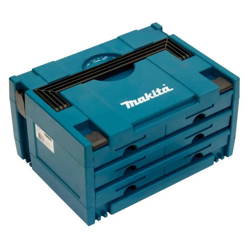 Coffret De Transport MAKSTOR 6 Tiroirs - MAKITA P-84333 1 Coffret De Transport MAKSTOR 6 Tiroirs - MAKITA P-84333