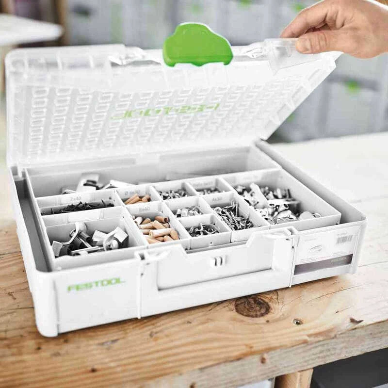Coffret De Transport Systainer³ Organizer SYS3 ORG M 89 22xESB - FESTOOL 204853 2 Coffret De Transport Systainer³ Organizer SYS3 ORG M 89 22xESB - FESTOOL 204853 – Image 2