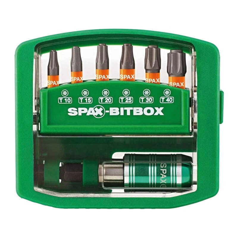 Boîte D'embouts T-STAR Plus 50 Mm T15 Acier Inox A2 (6 Pcs) - SPAX 4000007899019 1 Boîte D'embouts T-STAR Plus 50 Mm T15 Acier Inox A2 (6 Pcs) - SPAX 4000007899019