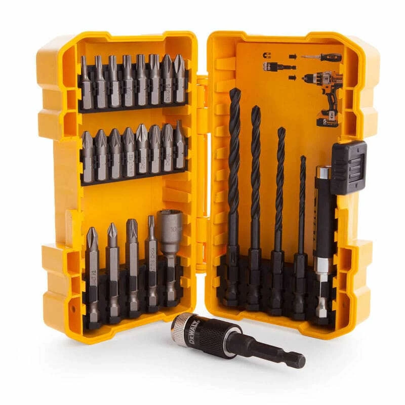 Coffret Vissage (27 Pcs) Dont 2 Embouts Magnétiques - DEWALT DT71700 1 Coffret Vissage (27 Pcs) Dont 2 Embouts Magnétiques - DEWALT DT71700