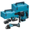 Combopack 2 Outils 18V LXT (2x5,0Ah) (DHR243Z + DGA504Z) En Mackpac - MAKITA DLX2125TJ1