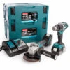 Combopack 2 Outils (DHP484 + DGA506) 18V LXT Li-Ion (2x5,0 Ah) - MAKITA DLX2210TJ1