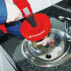 Déboucheur Avec Flexible ROSPI 8 H+E - ROTHENBERGER 72095 -Meilleur Outillage Magasin deboucheur avec flexible rospi 8 he rothenberger 72095 2