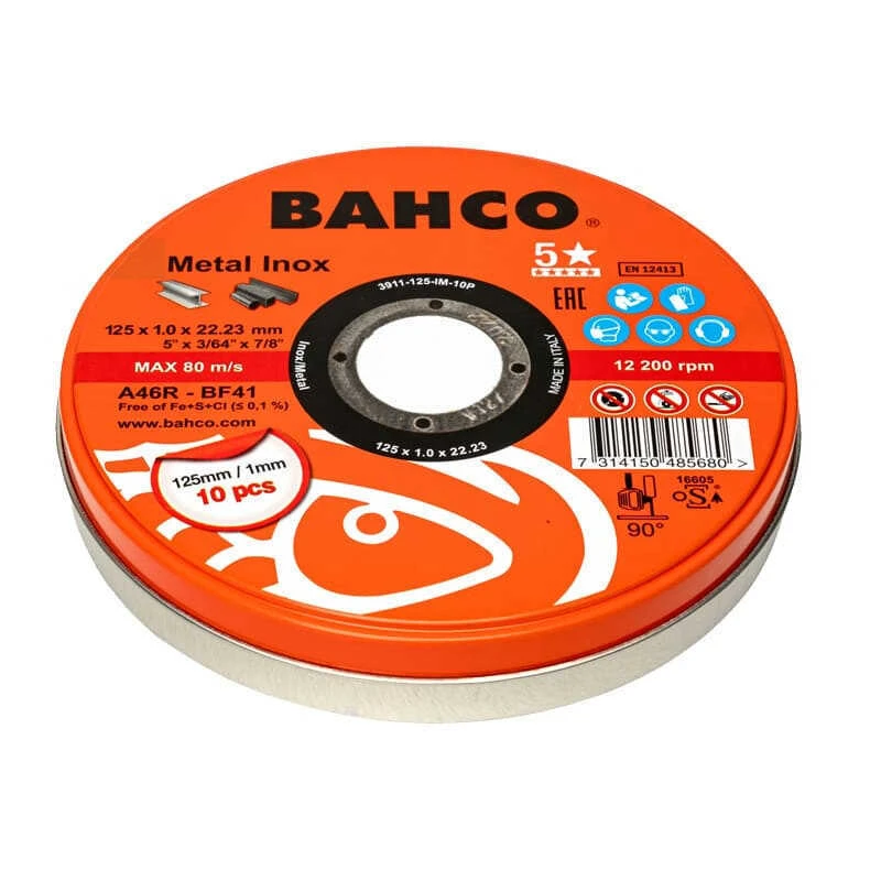 Disque à Tronçonner Ø230 Mm Pour Acier Et Métal (1 Pièce) - BAHCO 3911-230-T41-IM 2 Disque à Tronçonner Ø230 Mm Pour Acier Et Métal (1 Pièce) - BAHCO 3911-230-T41-IM – Image 2