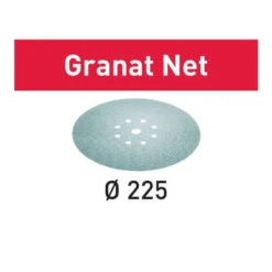 Abrasif Maillé STF Ø225 Mm Grain 240 GR NET/25 Granat Net (25 Pcs) - FESTOOL 203318