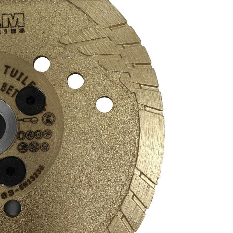 Disque Diamant Tuile Et Pierre Naturelle Avec Flasque Déportée Ø230 Mm - DIAM INDUSTRIES TS80230/22FD 2 Disque Diamant Tuile Et Pierre Naturelle Avec Flasque Déportée Ø230 Mm - DIAM INDUSTRIES TS80230/22FD – Image 2