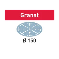 Disques Abrasifs Granat Ø150, Grain P100 (100 Pcs) - FESTOOL 575163
