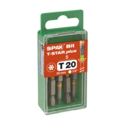 Embout T-STAR 50 Mm T15 à T40 Acier Inox A2 (5 Pcs) - SPAX -Meilleur Outillage Magasin embout torx t star 50 mm acier inox 5 pcs spax 3