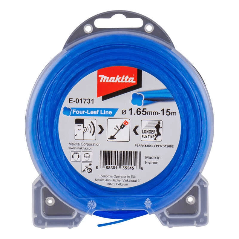 Fil De Coupe Hélicoïdal 15M Pour Débroussailleuse à Batterie - MAKITA E-01731 1 Fil De Coupe Hélicoïdal 15M Pour Débroussailleuse à Batterie - MAKITA E-01731