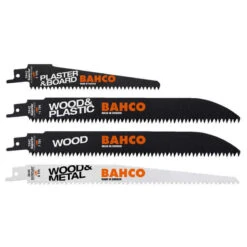 Jeu De Lames De Scies Sabres Pour Bois (5 Pcs) - BAHCO 3942-WOOD-SET-5P