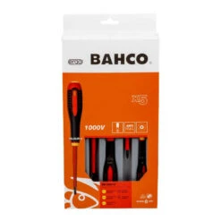 Jeu De Tournevis Isolés VDE ERGO™ Manche Tri-matière (5 Pcs) - BAHCO BE-9881S -Meilleur Outillage Magasin jeu de tournevis bahco be 9881s 2