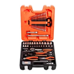 Coffret De Douilles 6 Pans 1/4'' Et 1/2'' Et Clés Mixtes Avec Pinces Et Embouts - BAHCO S81MIX