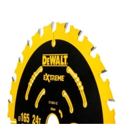 Lame De Scie Circulaire Portative Ø165 24 Dents - DEWALT DT10624-QZ 6 Lame De Scie Circulaire Portative Ø165 24 Dents - DEWALT DT10624-QZ -Meilleur Outillage Magasin lame de scie circulaire 24 dents dewalt dt10624 qz 2