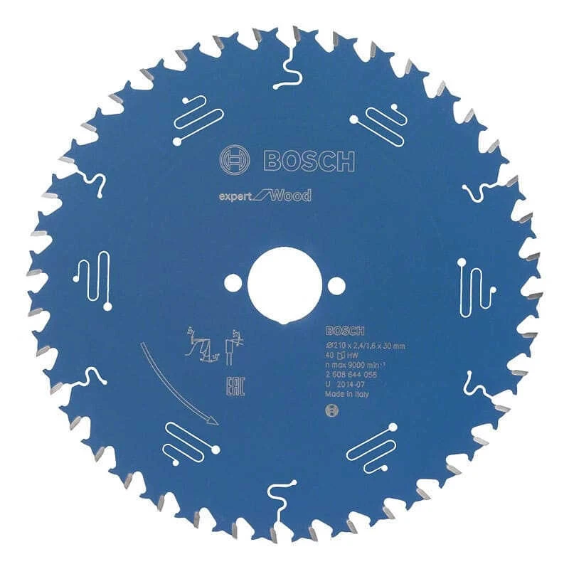 Lame De Scie Circulaire Expert Ø210x30 Mm 40 Dents Pour Bois - BOSCH 2608644056 1 Lame De Scie Circulaire Expert Ø210x30 Mm 40 Dents Pour Bois - BOSCH 2608644056