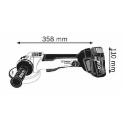 Meuleuse 18V Ø125 Mm (Produit Seul) GWS 18V-10 PSC - BOSCH 06019G3F0B -Meilleur Outillage Magasin meuleuse 18v o125 mm produit seul gws 18v 10 psc bosch 06019g3f0b 2