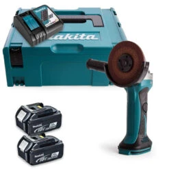 Meuleuse Angulaire 18V LXT Ø115 Mm (2x3,0 Ah) En MAKPAC - MAKITA DGA452RFJ