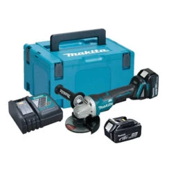Meuleuse D'angle 18V LXT Ø125 Mm (2x5,0 Ah) En MAKPAC - MAKITA DGA508RTJ