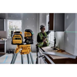 Niveau Laser Multi Lignes 3x360° XR 12V/18V (1x2,0 Ah) - DEWALT DCE088D1G18 -Meilleur Outillage Magasin niveau laser multi lignes vert dewalt dce088d1g18 5