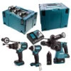 Pack 3 Outils 18V (3x5,0 Ah) DTD154 + DHP481 + DHR243 - MAKITA DLXCBO024