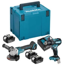 Combopack 2 Outils 18 V LXT (3x3,0Ah) (DHP485Z + DGA504Z) En Mackpac - MAKITA DLX2334J
