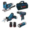 Pack 4 Outils 12V (2x2.0Ah) BOSCH KIT En Coffret - BOSCH 0615990M06