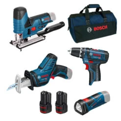 Pack 4 Outils 12V (2x2.0Ah) BOSCH KIT En Coffret - BOSCH 0615990M06