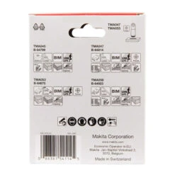 Jeu De Lames Pour Découpeur Ponceur STARLOCK (4 Pcs) - MAKITA B-67480 -Meilleur Outillage Magasin pack 5 accessoires starlock makita b 67480 3