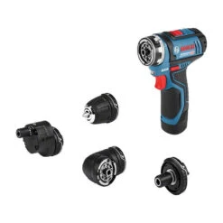 Pack 5 Outils 12V (2x2.0Ah+1x3.0Ah) BOSCH KIT En Coffret - BOSCH 0615A0017D -Meilleur Outillage Magasin pack 5 outils 12v bosch kit en coffret bosch 0615a0017d 5