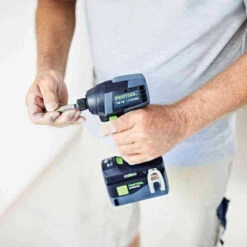 Set De Vissage Sans Fil Perceuse Et Visseuse à Chocs TID 18 C 3,1-Set T18 - FESTOOL 576492 -Meilleur Outillage Magasin pack outils sans fil perceuse et visseuse a chocs festool 576492 3