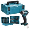 Visseuse à Chocs 18V LXT 175Nm (Solo) Avec Set D'embouts Impact - MAKITA DTD154ZJ E-03109