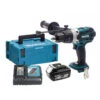 Perceuse à Percussion 18V LXT (1x5.0 Ah) En MAKPAC - MAKITA DHP458RT1J