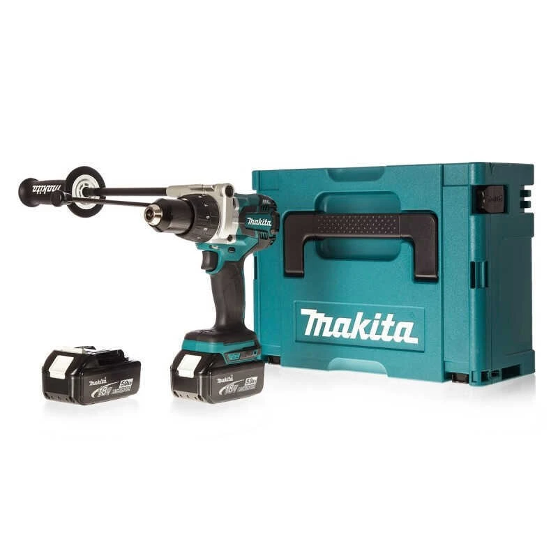 Perceuse à Percussion 18V LXT (2x4,0 Ah) En MAKPAC - MAKITA DHP481RMJ 1 Perceuse à Percussion 18V LXT (2x4,0 Ah) En MAKPAC - MAKITA DHP481RMJ