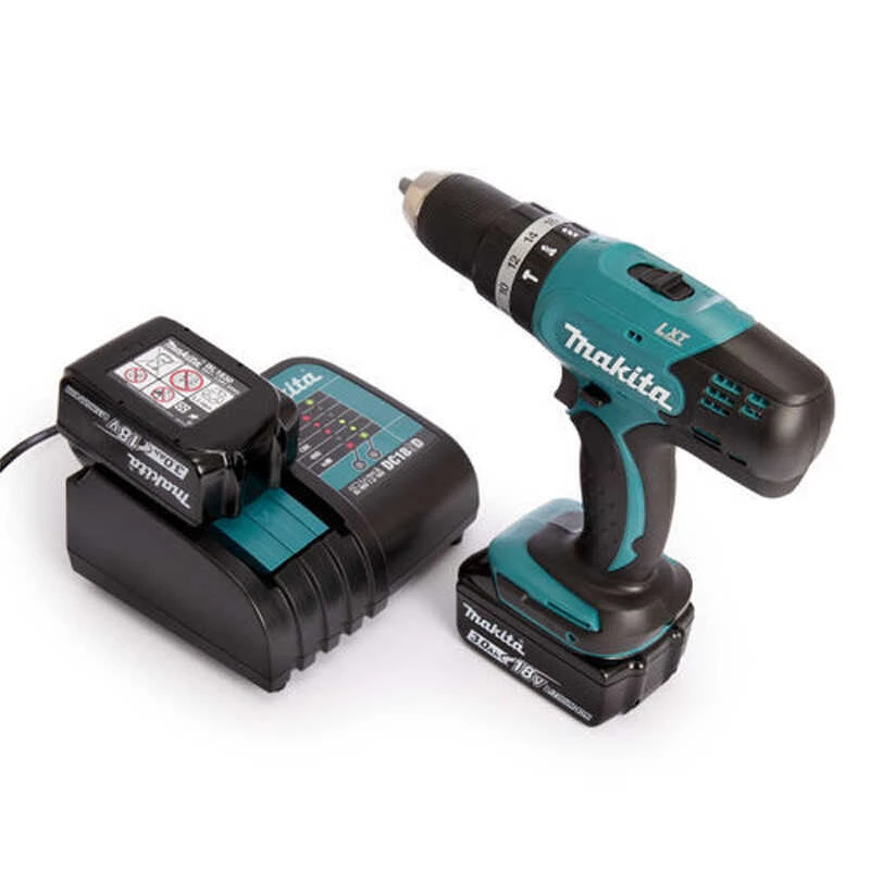 Perceuse Visseuse 18V LXT (2x3,0 Ah) En Coffret Synthétique - MAKITA DDF453SFE 4 Perceuse Visseuse 18V LXT (2x3,0 Ah) En Coffret Synthétique - MAKITA DDF453SFE – Image 4