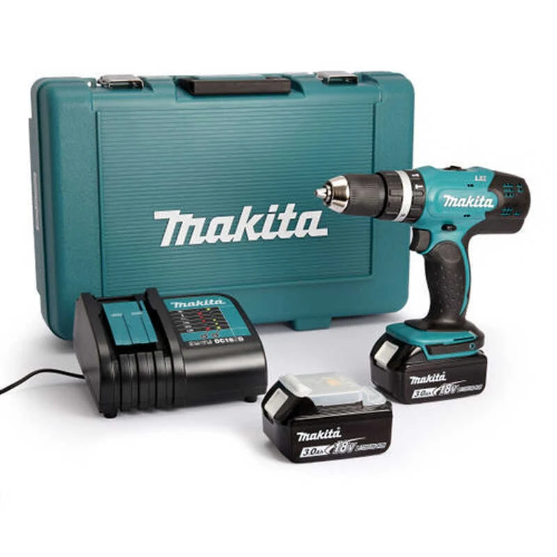 Perceuse Visseuse 18V LXT (2x3,0 Ah) En Coffret Synthétique - MAKITA DDF453SFE 1 Perceuse Visseuse 18V LXT (2x3,0 Ah) En Coffret Synthétique - MAKITA DDF453SFE