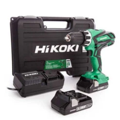 Perceuse à Percussion 18V (2x3,0 Ah) Li-Ion Avec Coffret De Transport - HIKOKI DV18DGL/JMZ