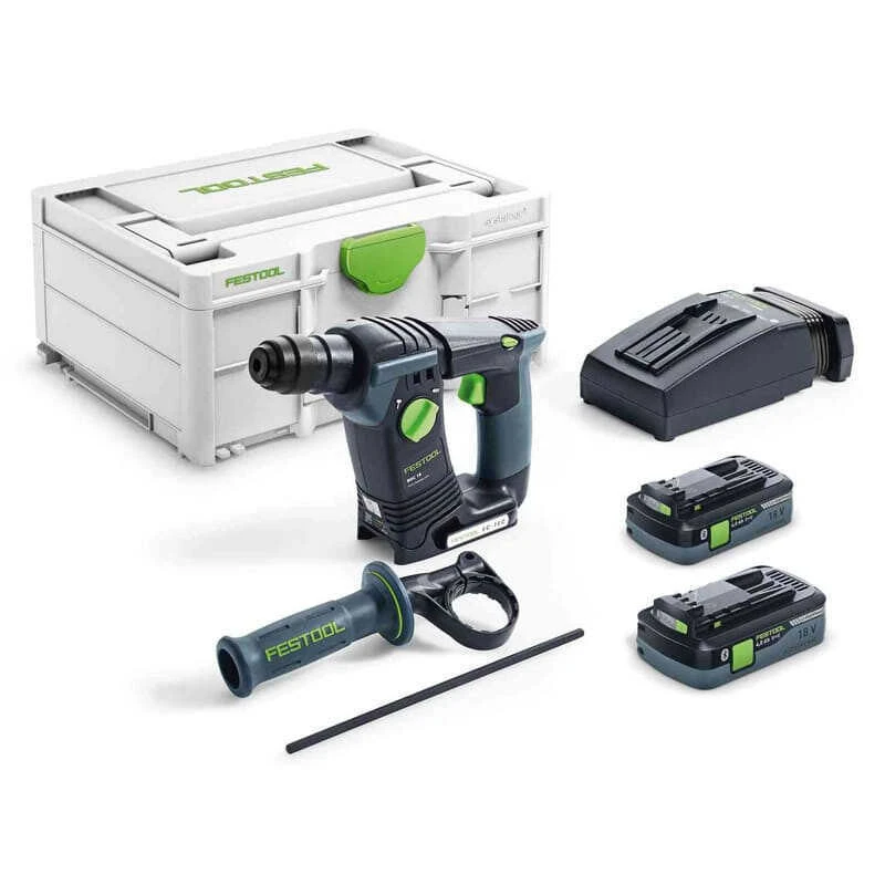 Perforateur Sans Fil BHC 18 HPC 4,0 I-Plus (2x4,0 Ah) - FESTOOL 576513 1 Perforateur Sans Fil BHC 18 HPC 4,0 I-Plus (2x4,0 Ah) - FESTOOL 576513