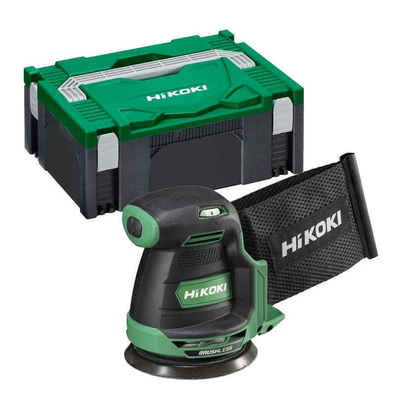 Ponceuse Orbitale 18V Ø125 Mm (Produit Seul) En Coffret - HIKOKI SV1813DAW2Z 1 Ponceuse Orbitale 18V Ø125 Mm (Produit Seul) En Coffret - HIKOKI SV1813DAW2Z