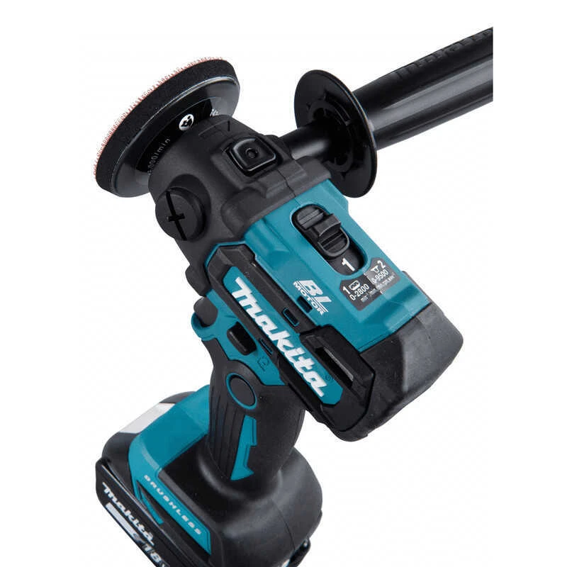 Ponceuse Polisseuse 18V LXT Ø75 Mm (Solo) En MAKPAC - MAKITA DPV300ZJ 4 Ponceuse Polisseuse 18V LXT Ø75 Mm (Solo) En MAKPAC - MAKITA DPV300ZJ – Image 4